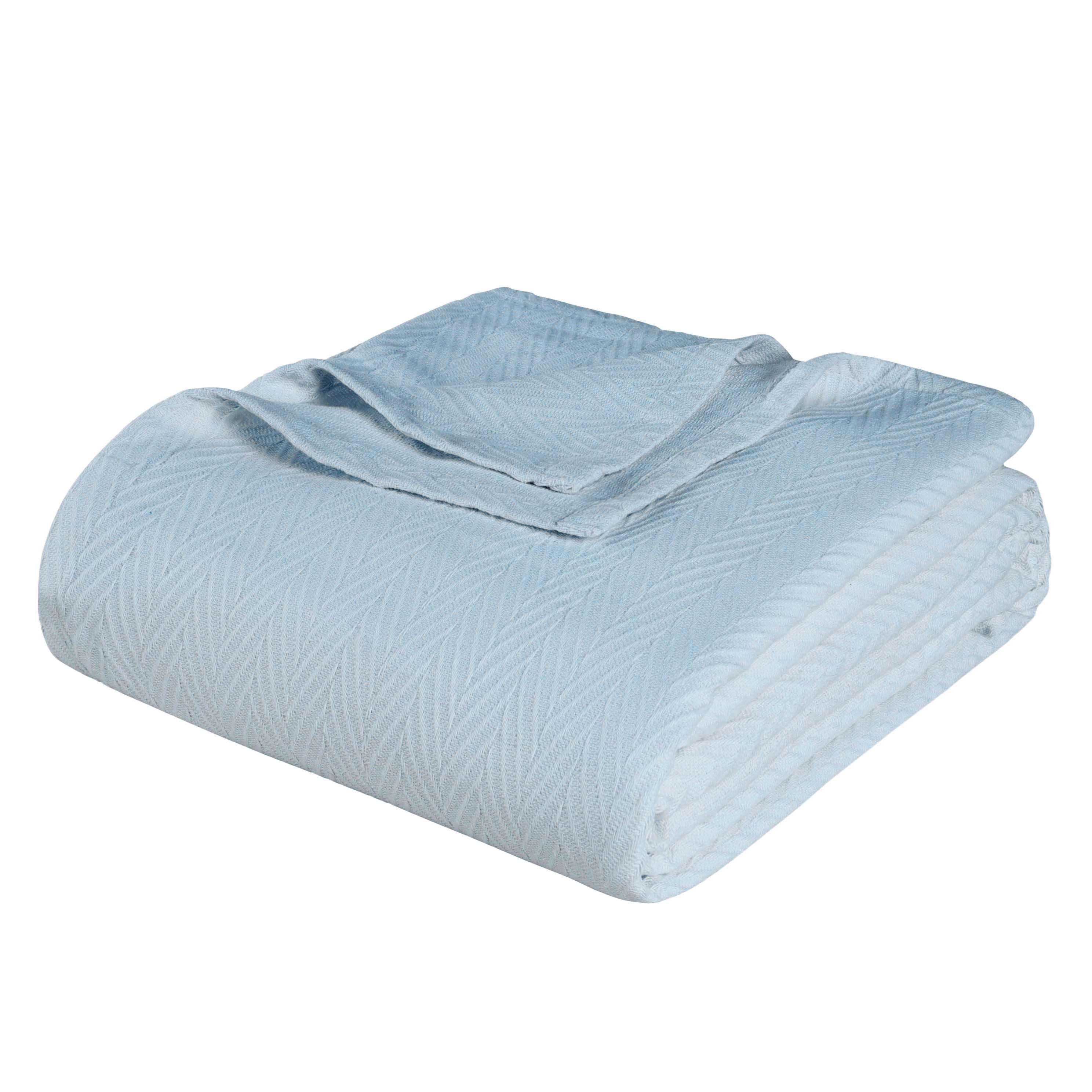 Metro Chevron Zig-Zag Modern All-Season Cotton Blanket - Blanket by Superior Brand