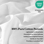 Chloe 100% Cotton Linen Texture Vintage Wash Deep Pocket Bed Pillowcase Set - Pillowcases by Superior Brand