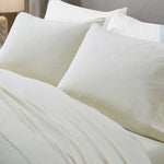 Chloe 100% Cotton Linen Texture Vintage Wash Deep Pocket Bed Pillowcase Set - Pillowcases by Superior Brand