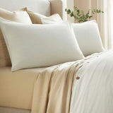 Chloe 100% Cotton Linen Texture Vintage Wash Duvet Cover Set - Duvet Cover Set by Superior Brand