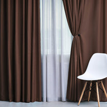 Solid Machine Washable Room Darkening Blackout Curtains, Set of 2 - Blackout Curtains by Superior Brand