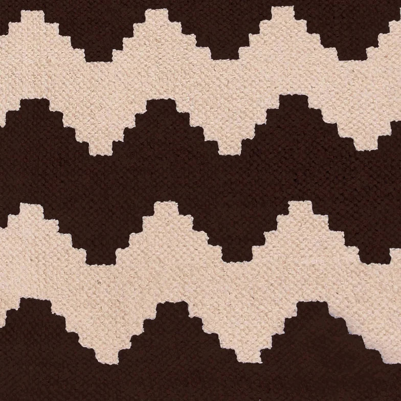Zigzag Foldable Cotton Area Rug