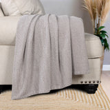Chrisney Cotton Blanket - Textured Chevron Weave & All Season Comfort