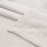 Chrisney Cotton Blanket - Textured Chevron Weave & All Season Comfort