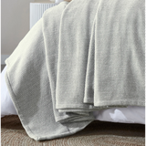 Chrisney Cotton Blanket - Textured Chevron Weave & All Season Comfort