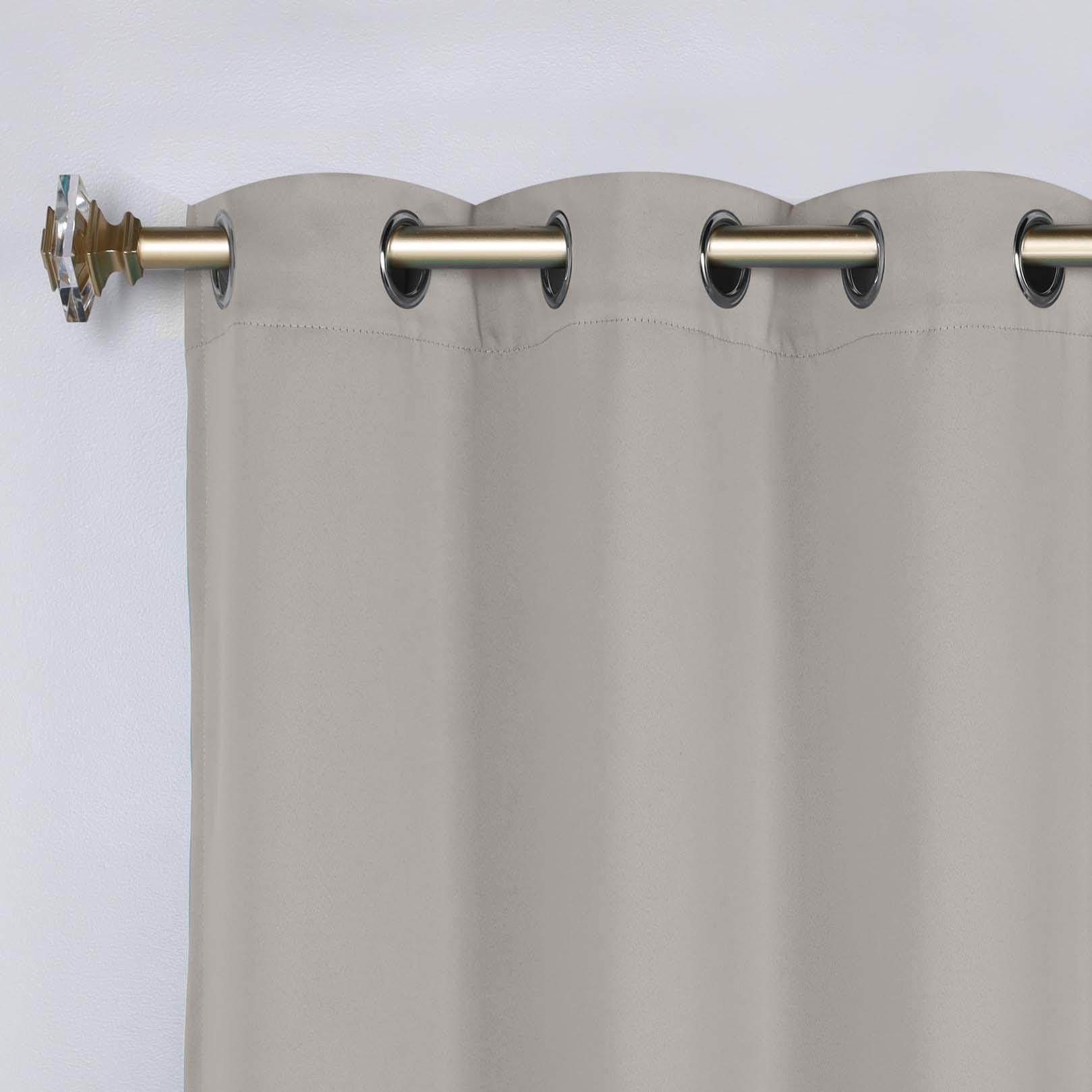 Classic Modern Solid Room Darkening Blackout Curtain Panels, Set of 2 - Blackout Curtains by Superior
