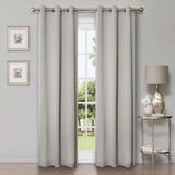 Solid Machine Washable Room Darkening Blackout Curtain 42 Inches - Blackout Curtains by Superior