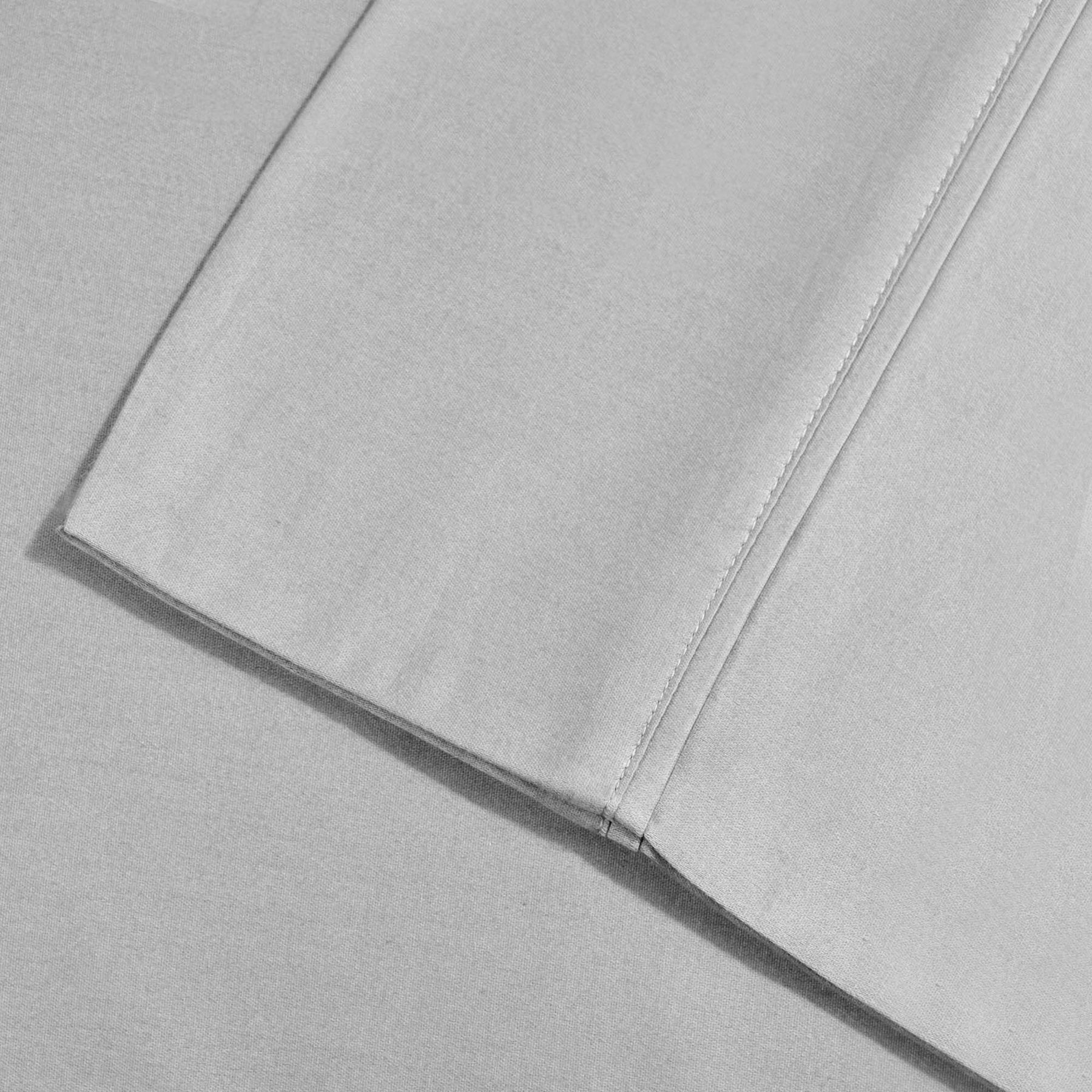 Superior Egyptian Cotton 700 Thread Count 2 Piece Pillowcase Set - Chrome