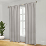Solid Room Darkening Rod Pocket Blackout Curtain Panels, Set of 2 - Blackout Curtains by Superior