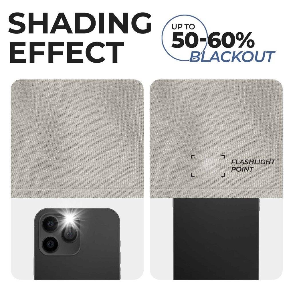 Solid Machine Washable Room Darkening Blackout Curtain 42 Inches - Blackout Curtains by Superior