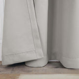 Solid Machine Washable Room Darkening Blackout Curtain 42 Inches - Blackout Curtains by Superior