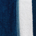 Coastal Blues Cotton Oversized 2 Piece Beach Towel Set - Egyptian Cotton Beach Towel by Superior