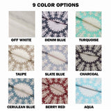 Kymbal Cotton Blend Woven Medallion Jacquard Bedspread Set