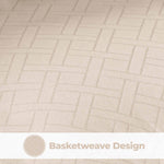 Monochrome Basketweave Plush Microfiber Down Alternative Comforter - Comforter by Superior