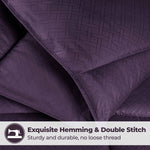 Monochrome Basketweave Plush Microfiber Down Alternative Comforter - Comforter by Superior