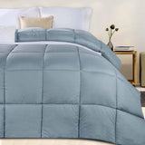 Monochrome Basketweave Plush Microfiber Down Alternative Comforter - Comforter by Superior