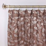 Leaves Room Darkening Back Tabs Blackout Curtain Panels, Set of 2 - Blackout Curtains by Superior