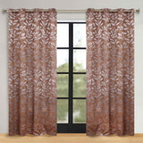Leaves Room Darkening Washable Blackout Curtain Panels, Set of 2 - Blackout Curtains by Superior
