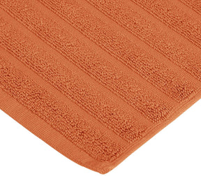 Lined 100% Cotton 1000 GSM 2-Piece Bath Mat Set - Copper