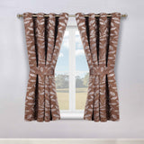 Leaves Room Darkening Washable Blackout Curtain Panels, Set of 2 - Blackout Curtains by Superior
