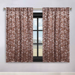 Leaves Room Darkening Back Tabs Blackout Curtain Panels, Set of 2 - Blackout Curtains by Superior