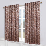 Leaves Room Darkening Back Tabs Blackout Curtain Panels, Set of 2 - Blackout Curtains by Superior