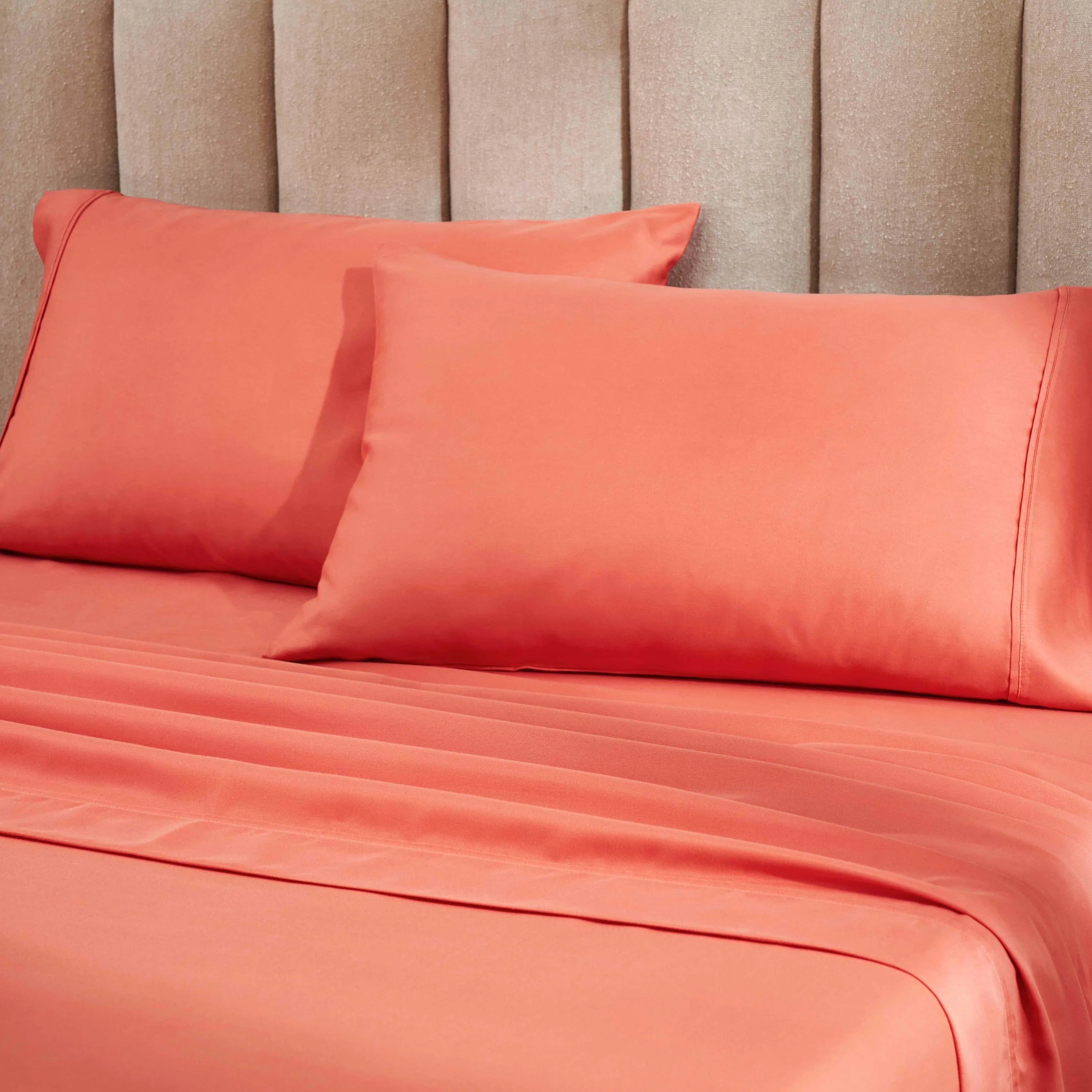 1200 Thread Count Cotton Rich Bed Sheet Set Solid Deep Pocket - Sheet Set by Superior Brand