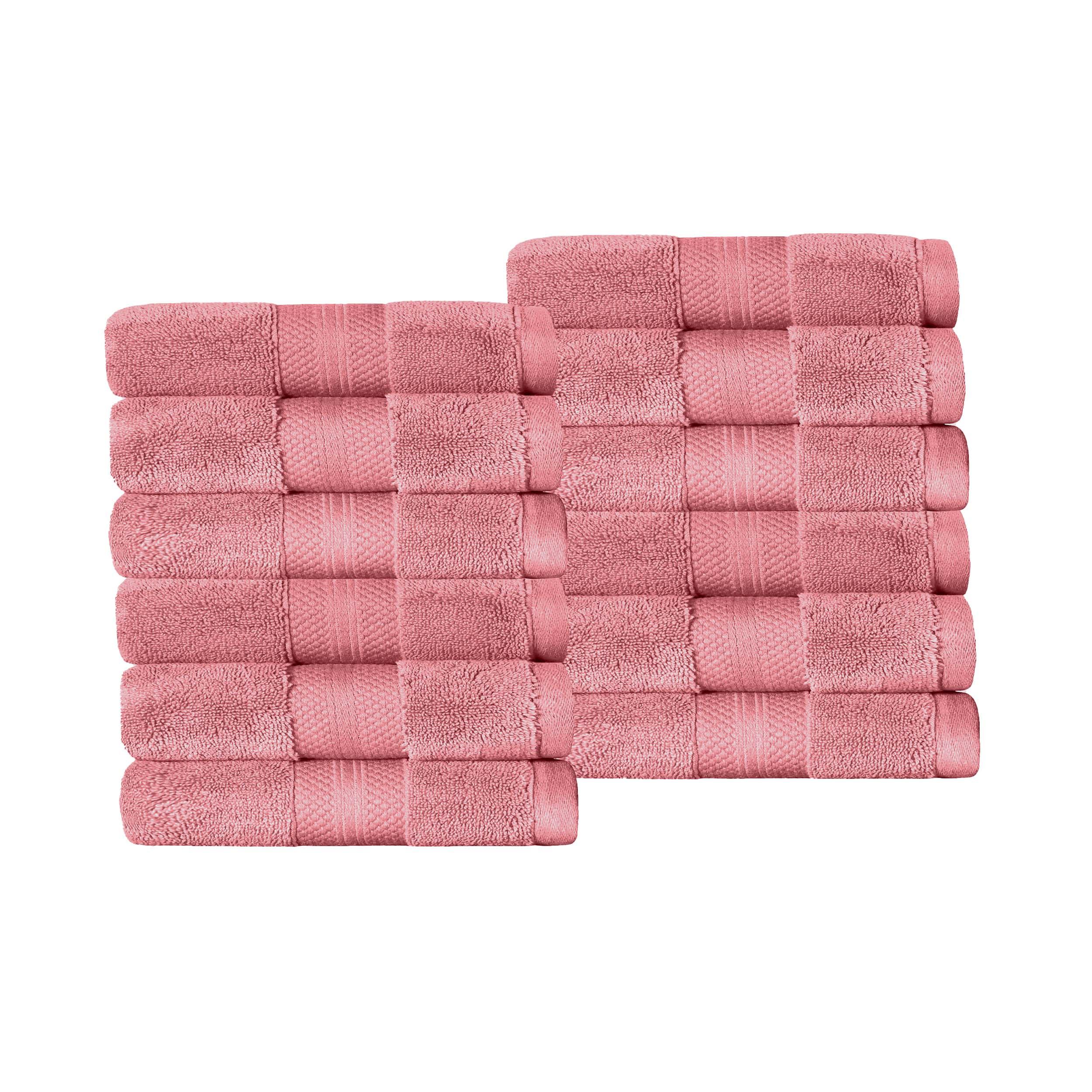 Superior Premium Turkish Cotton 12-Piece Face Towel Set - Face Towel Set by Superior