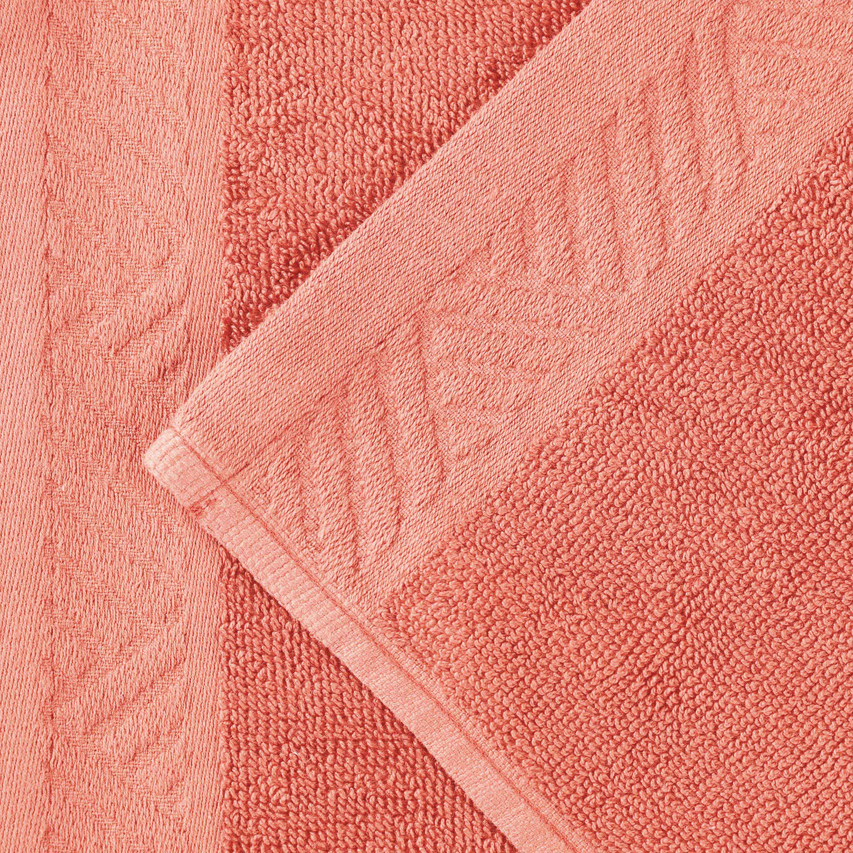 Basketweave Jacquard and Solid 6 Piece Egyptian Cotton Towel Set - Egyptian Cotton Towel Set by Superior