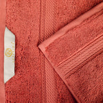 Madison Egyptian Cotton Pile Plush Heavyweight Hand Towel Set of 4 - Hand Towel Set by Superior