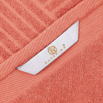 Basketweave Jacquard and Solid 6 Piece Egyptian Cotton Towel Set - Egyptian Cotton Towel Set by Superior