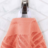 Basketweave Jacquard and Solid 6 Piece Egyptian Cotton Towel Set - Egyptian Cotton Towel Set by Superior