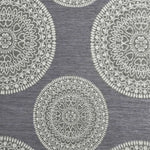 Cordon Jacquard Grommet Floral Medallion Curtain Panel Set - Semi Sheer Curtains by Superior Brand