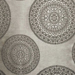 Cordon Jacquard Grommet Floral Medallion Curtain Panel Set - Semi Sheer Curtains by Superior Brand