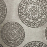 Cordon Jacquard Grommet Floral Medallion Curtain Panel Set - Semi Sheer Curtains by Superior Brand