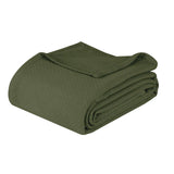 Nobel Cotton Textured Jacquard Chevron Lightweight Woven Blanket - Blanket by Superior