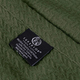 Nobel Cotton Textured Jacquard Chevron Lightweight Woven Blanket - Blanket by Superior