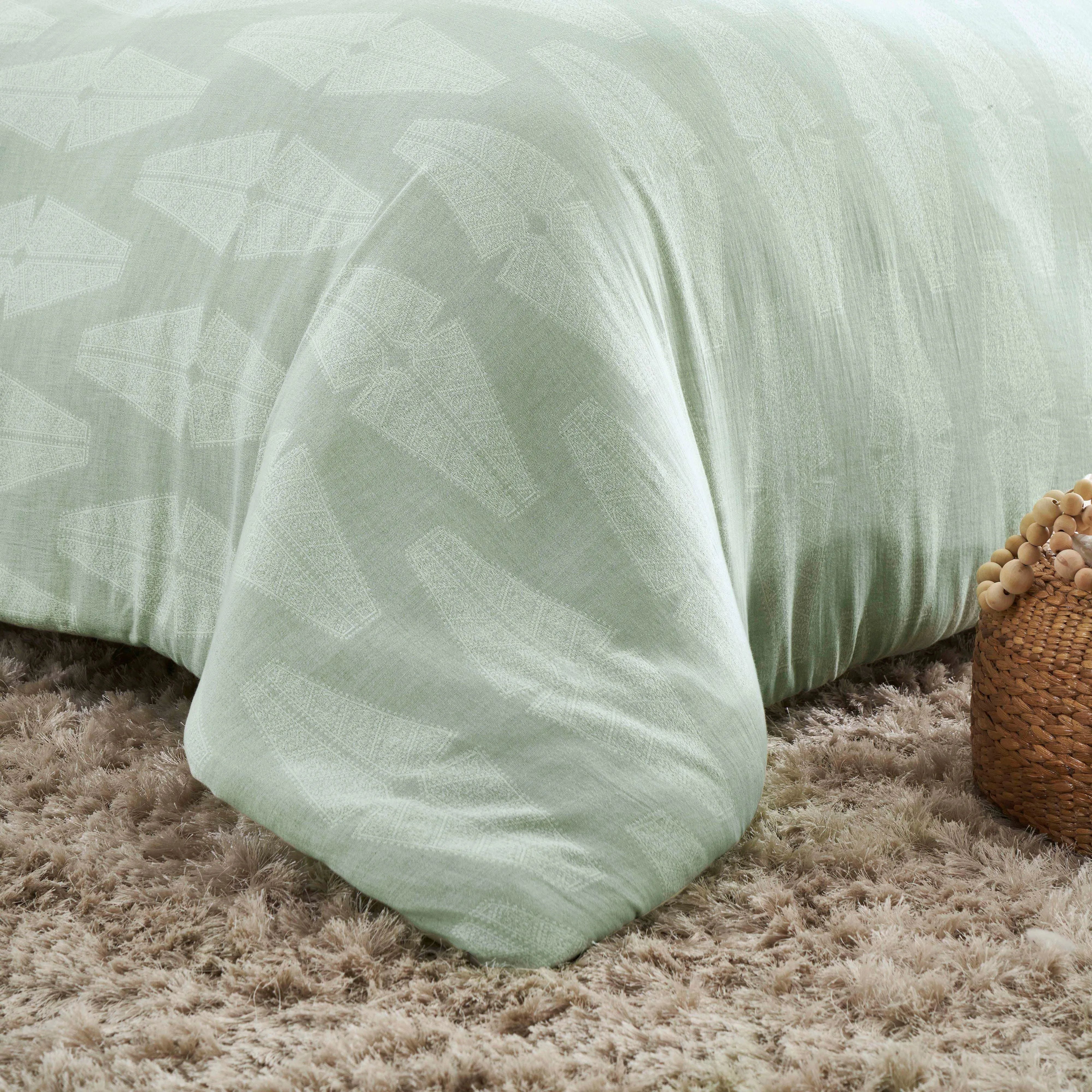 Manali Cotton All Season Bedding Diamond Lattice Woven Comforter Set - Comforter Set by Superior