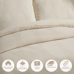 Manali Cotton All Season Bedding Diamond Lattice Woven Comforter Set - Comforter Set by Superior