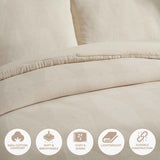 Manali Cotton All Season Bedding Diamond Lattice Woven Comforter Set - Comforter Set by Superior
