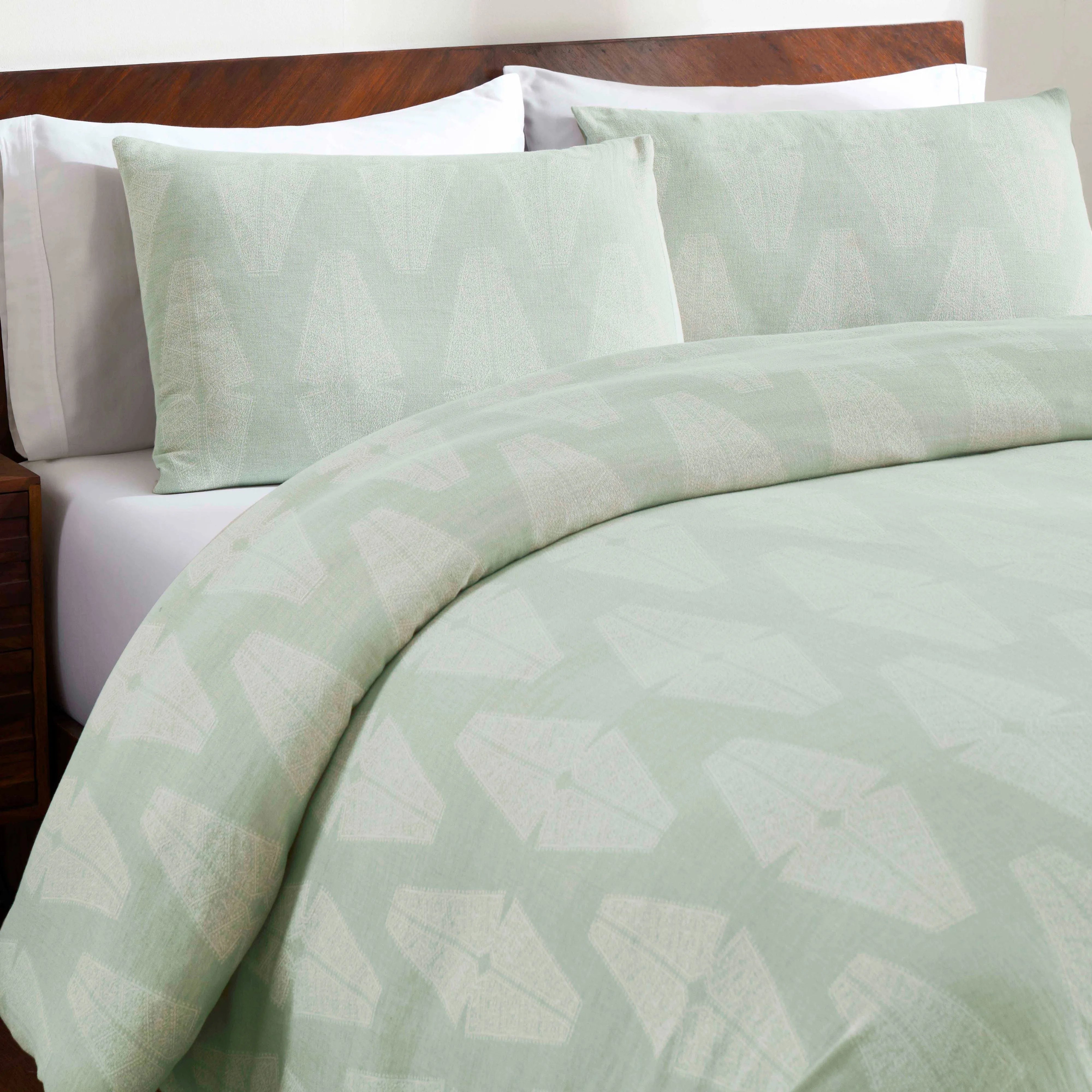 Manali Cotton All Season Bedding Diamond Lattice Woven Comforter Set - Comforter Set by Superior Brand