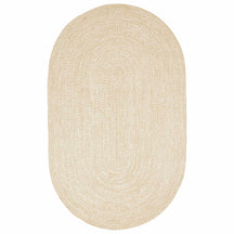 Reversible Braided Eco-Friendly Area Rug Indoor Outdoor Rugs - CreamWhite