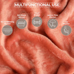 Superior Fleece Plush Medium Weight Fluffy Soft Decorative Throw - Blanket by Superior Brand
