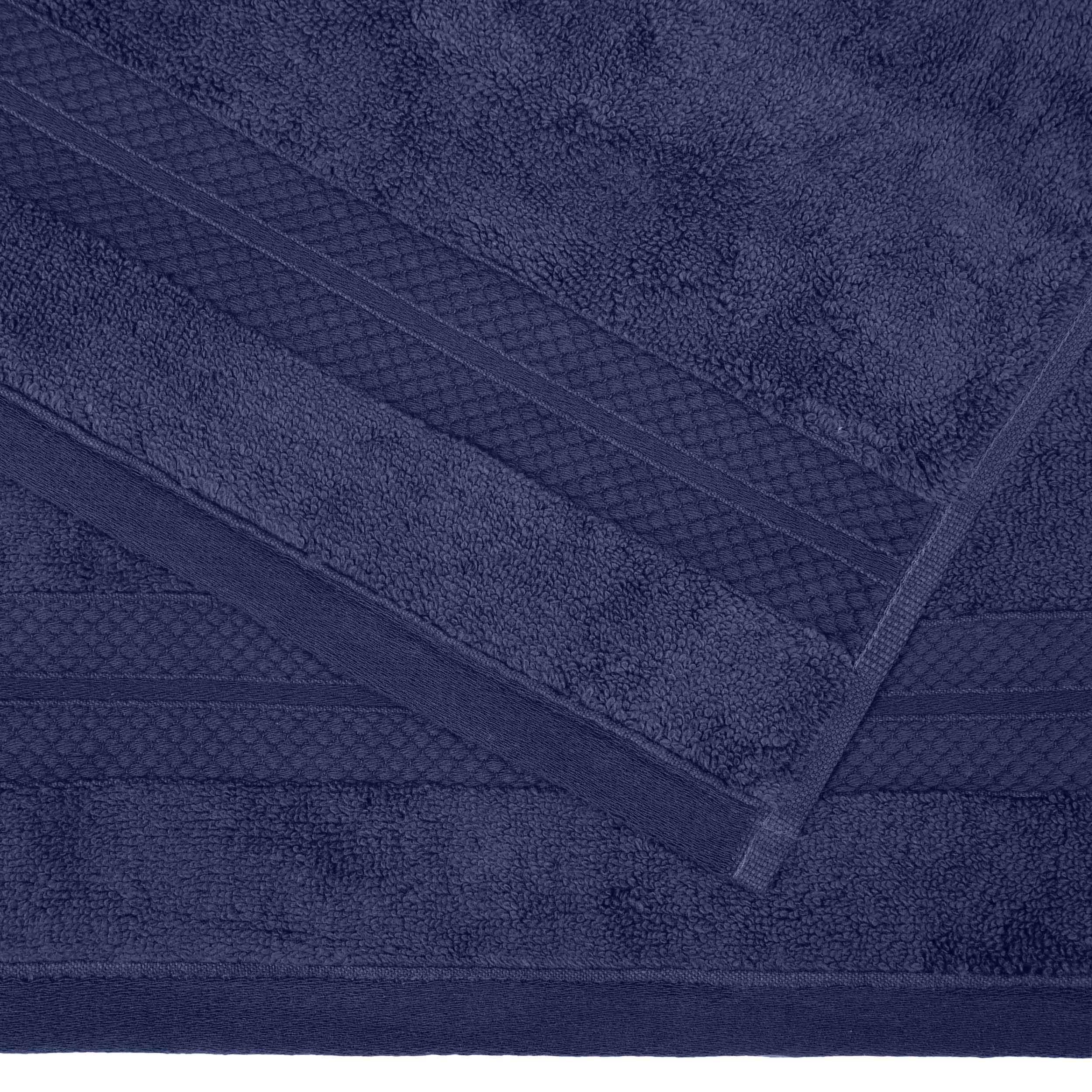 Aria Turkish Cotton Solid Heavyweight Plush Bath Towel Set of 4 - Bath Towel by Superior Brand