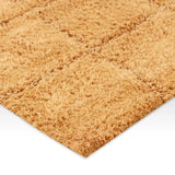 Checkered Cotton Washable Non-Slip Bath Rugs or Runner