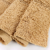 Checkered Cotton Washable Non-Slip Bath Rugs or Runner