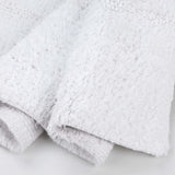 Checkered Cotton Washable Non-Slip Bath Rugs or Runner