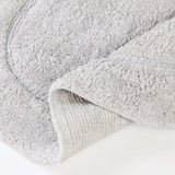 Oval Cotton Washable Non-Slip Bath Rugs or Runner