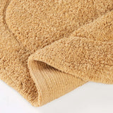 Oval Cotton Washable Non-Slip Bath Rugs or Runner