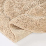 Oval Cotton Washable Non-Slip Bath Rugs or Runner